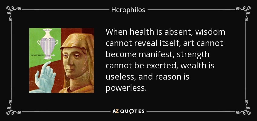 When Health Is Absent